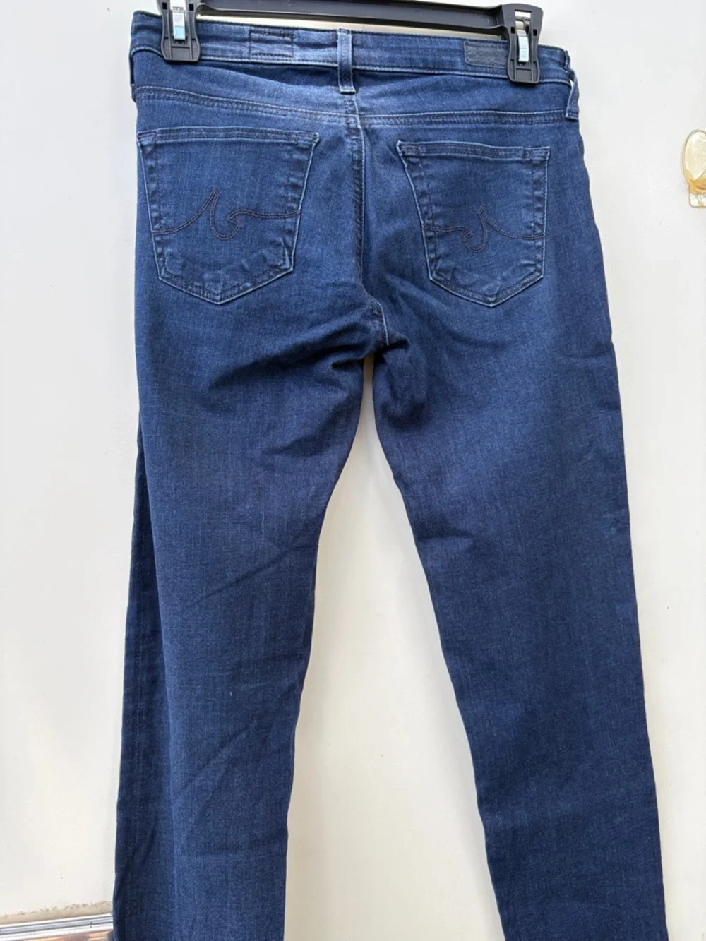 Ag Adriano Goldschmied Dark Blue Skinny Jeans - Picture 4 of 5